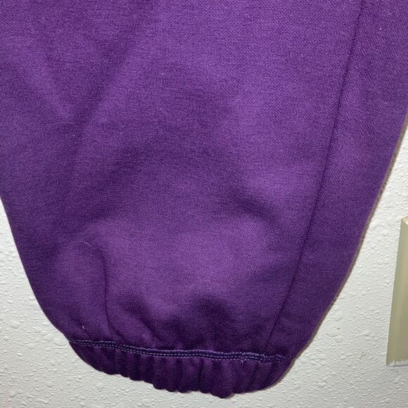 Yitty Men's cozy fleece everyday Jogger Pants yum plum Cozycore Gorpcore Small - Picture 4 of 9